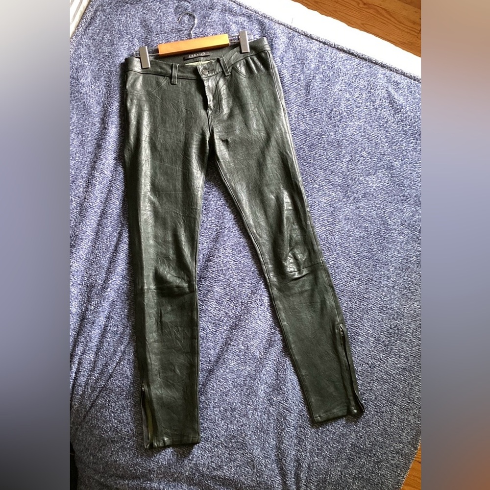 J Brand 100% lamb leather pants